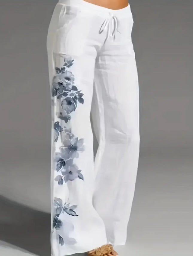 Cassidy Floral Linen Pant